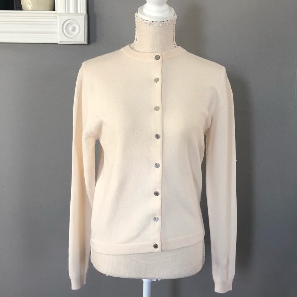 Hermes cream sweater